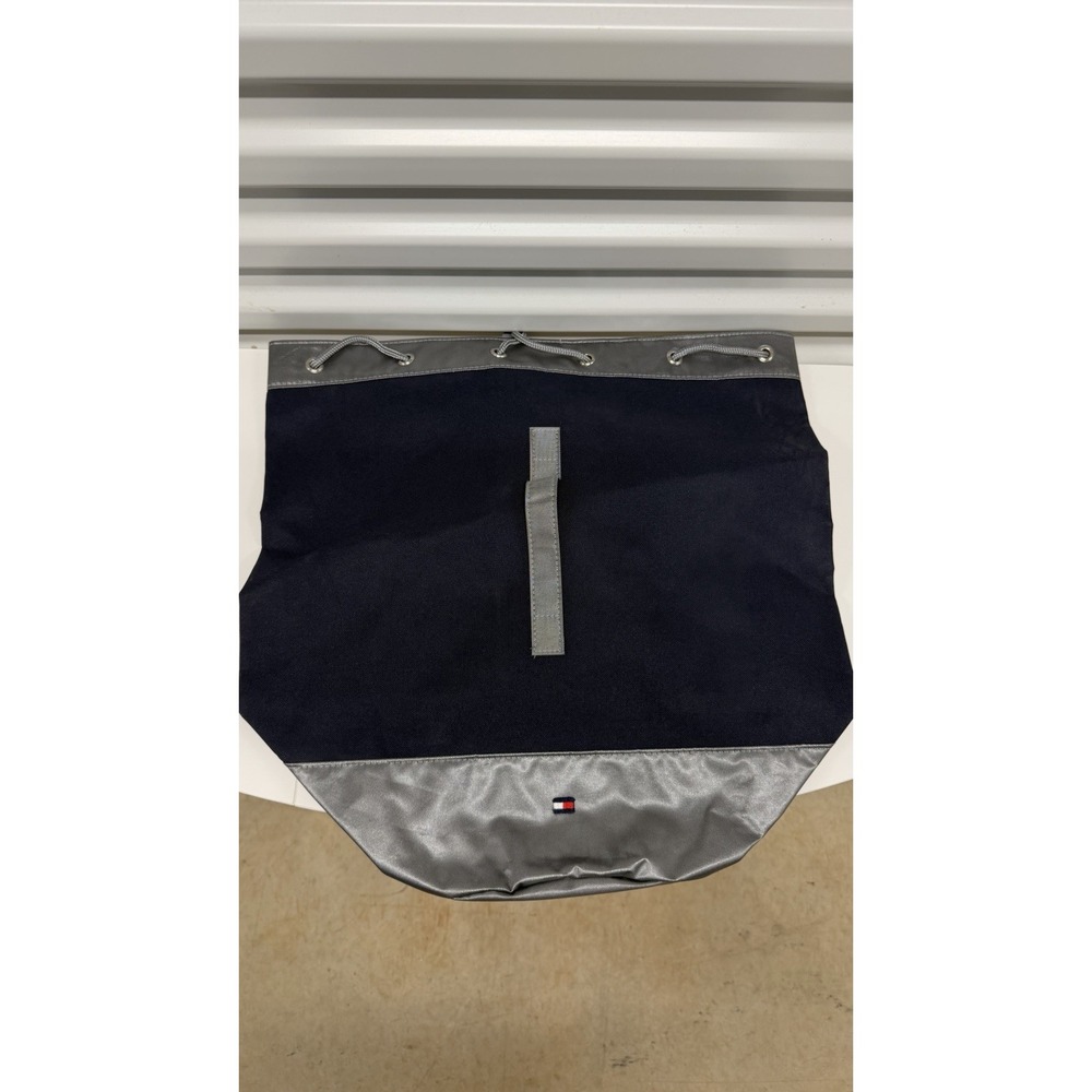 Tommy Hilfiger Flag Duffle Weekender Sling Bag Drawstring